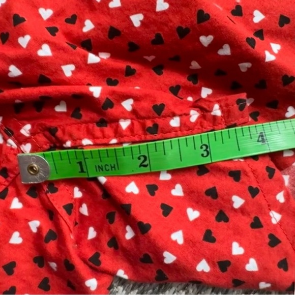 J. CREW Heart Print Boxer Shorts - Red, Medium (32-34) | 100% Cotton - Picture 8 of 9